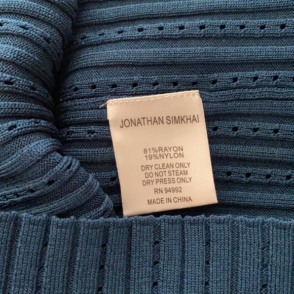 Jonathan Simkhai Pointelle Sweater - Picture 7 of 7